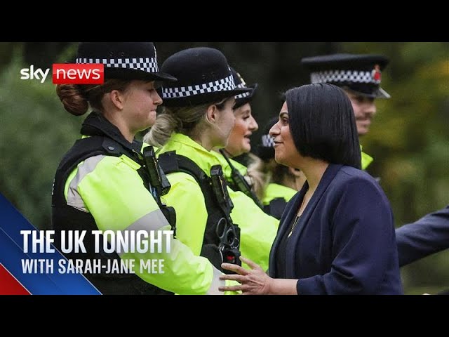 Home Sec announces radical overhaul of policing | The UK Tonight with Sarah-Jane Mee