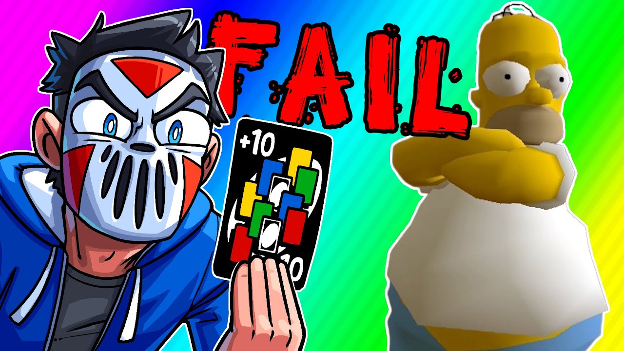 Homer Simpson Breaks Left 4 Dead 2 + Uno No Mercy Chaos! (Day of Failure)