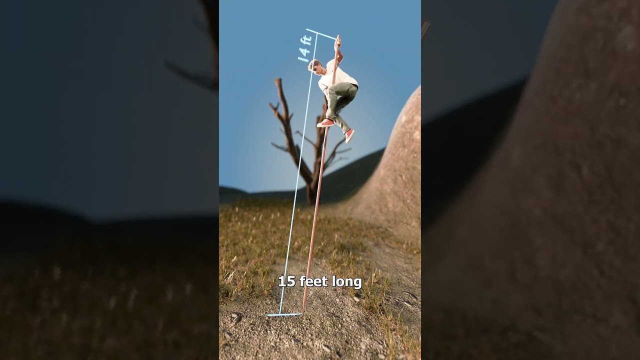 How A Shepherd’s Leap Pole Works 😮