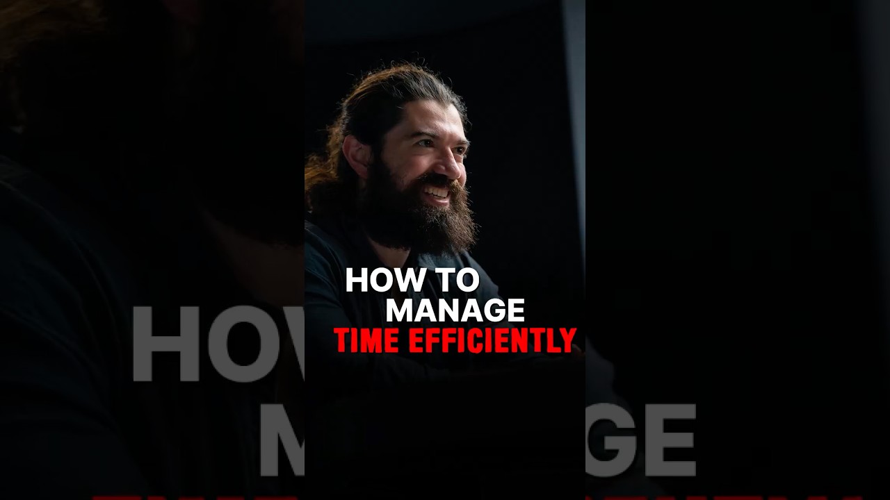 HOW TO STOP WASTING TIME!