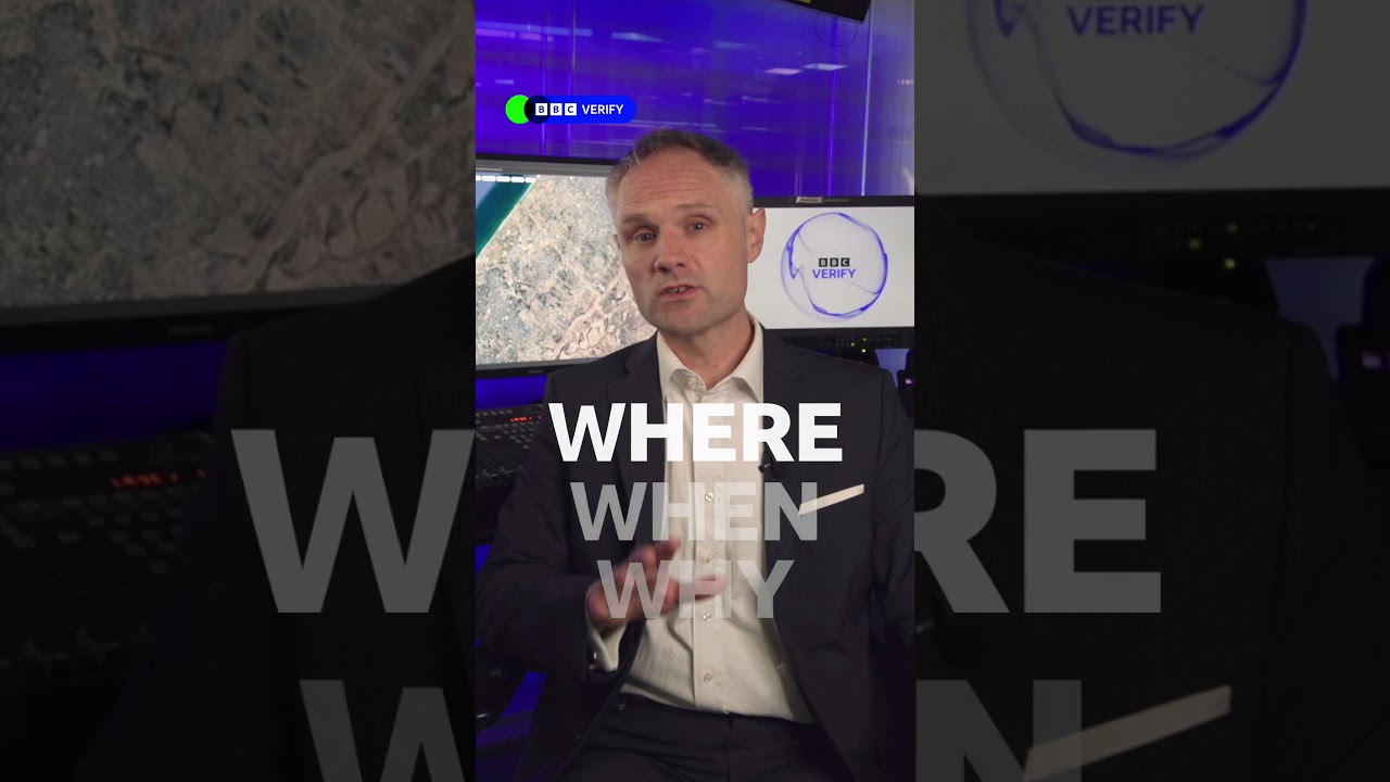 How we verify a video with BBC Verify. #BBCNews