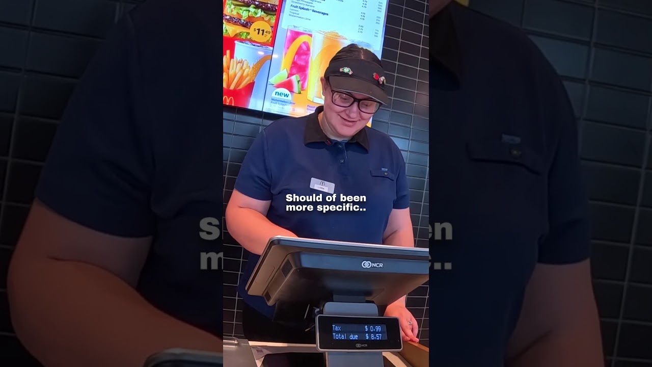 I bought 2 McDoubles and THIS happened 🥹❤️