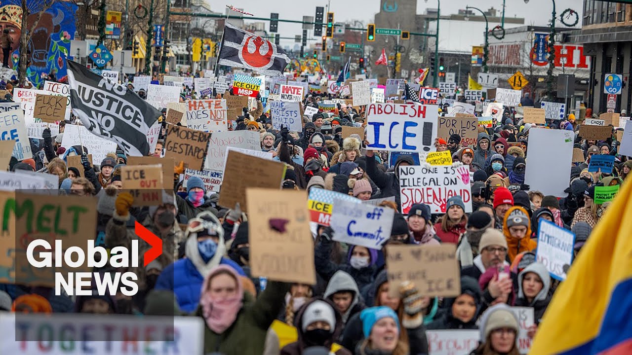 ICE shooting: Anger boils over with nationwide protests in US after killing of Renee Good