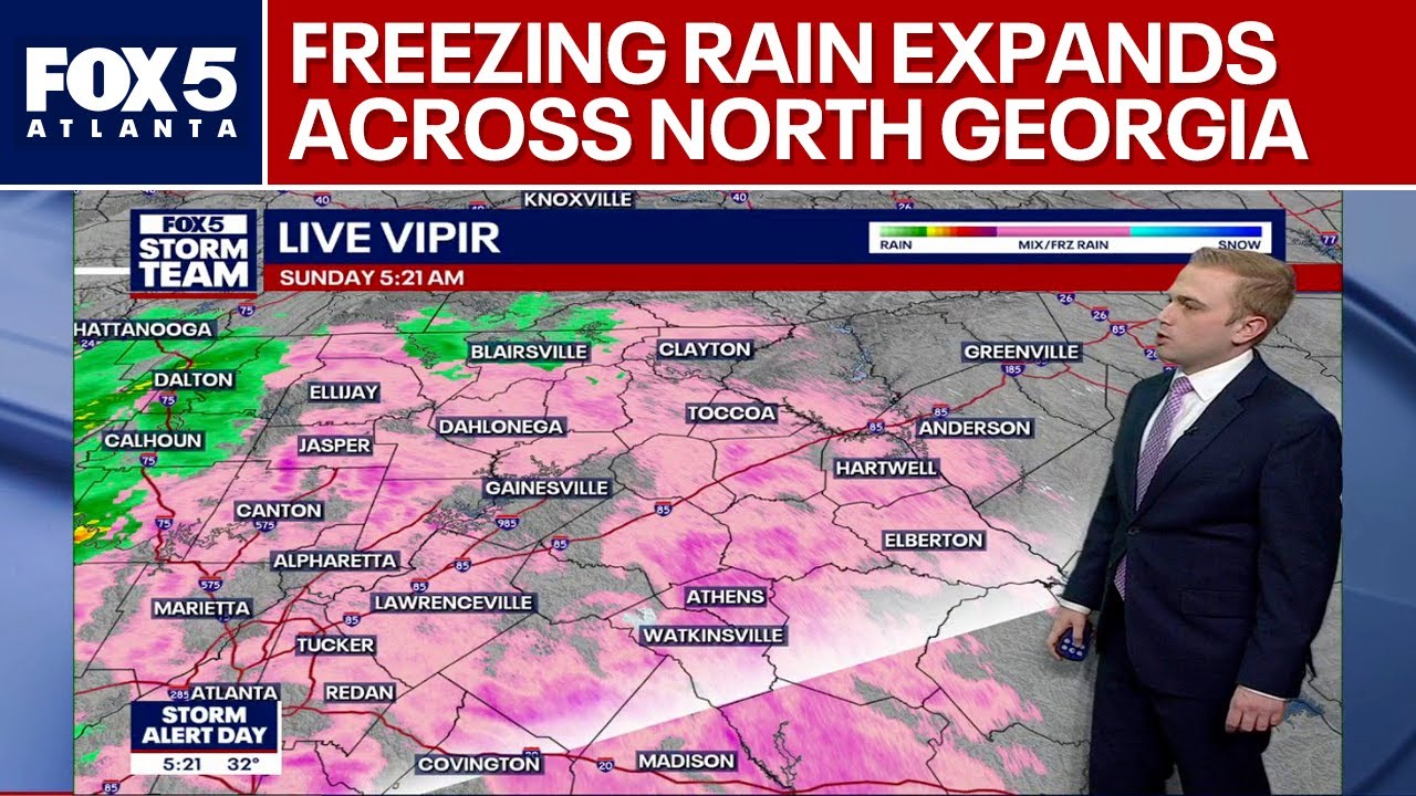 Ice storm alert: Destructive totals threaten Georgia | FOX 5 News