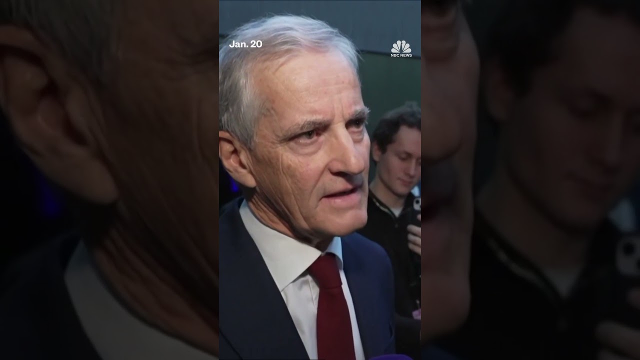 In texts, Trump links Greenland tension to Nobel Prize