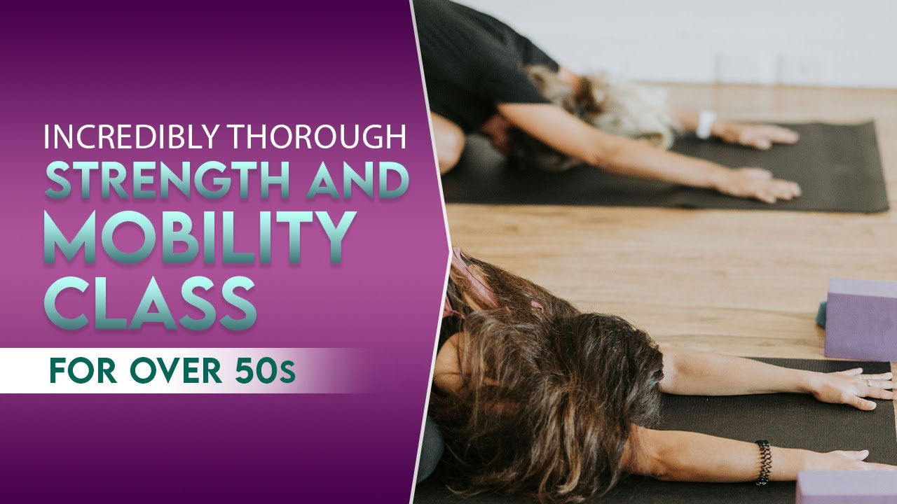 Incredibly thorough strength and mobility class for over 50s