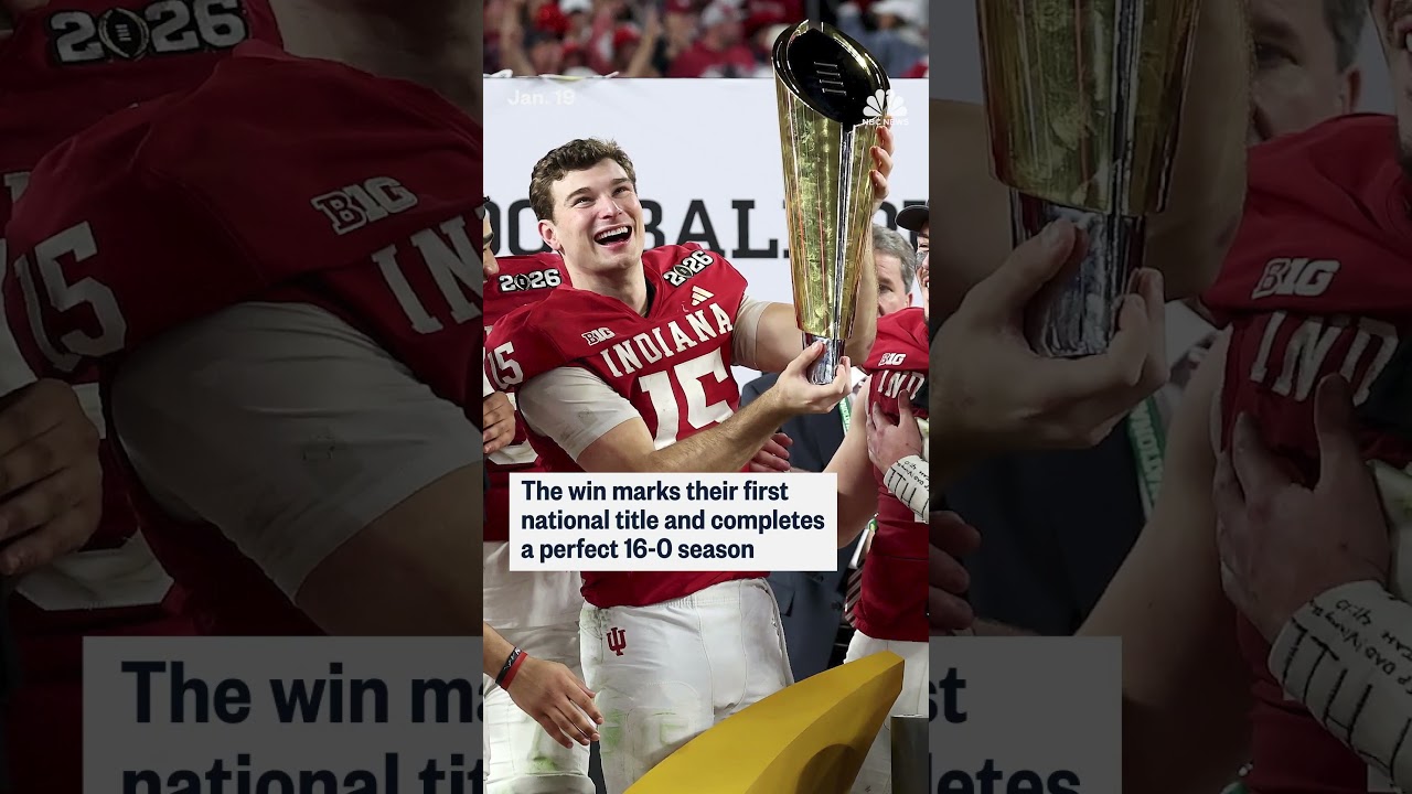 Indiana Hoosiers win first national title