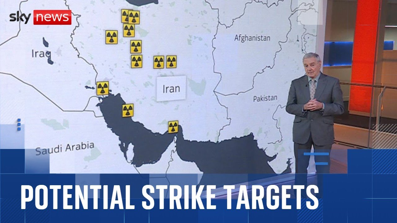 Iran: Where might the US strike Iran?