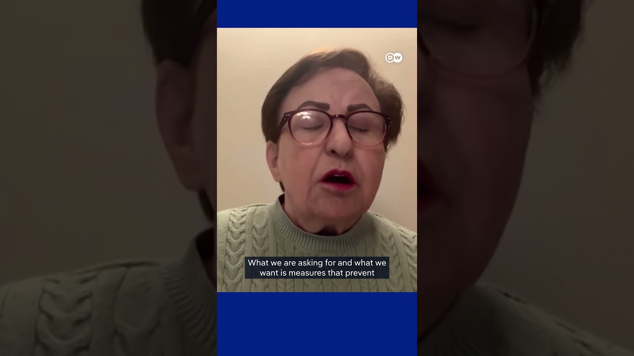 Iranian Nobel laureate calls on US to protect protesters | DW News