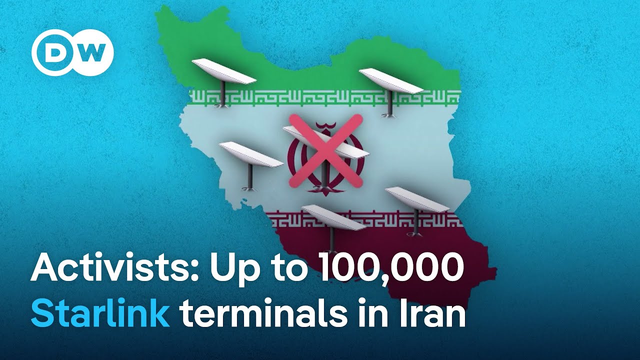 Iran’s regime deploys military-grade jamming devices to disrupt Starlink signals | DW News