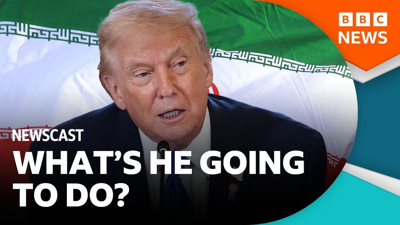 Is US President Trump preparing to intervene in Iran? | BBC Newscast