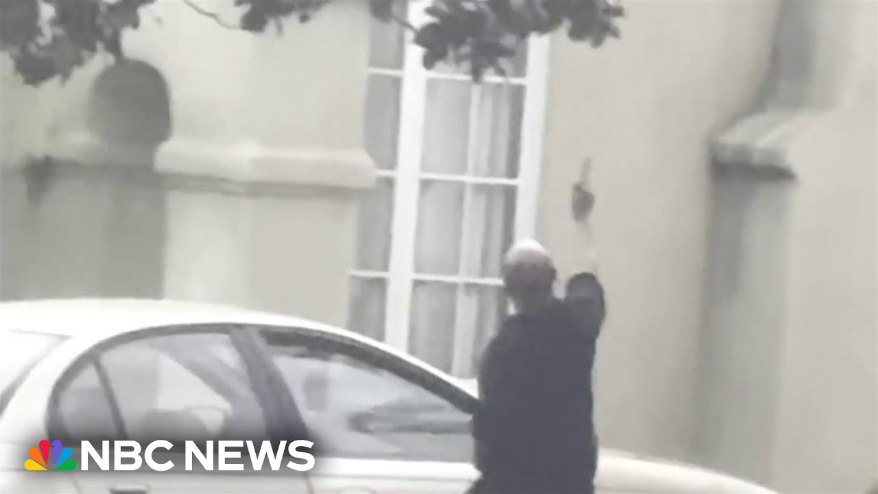 L.A. authorities release video of suspect firing at police helicopter