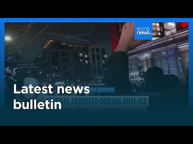 Latest news bulletin | January 10th, 2026 – Midday