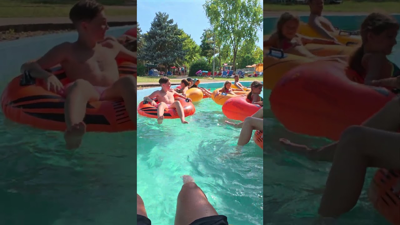 Lazy River at HungaroSPA 🇭🇺