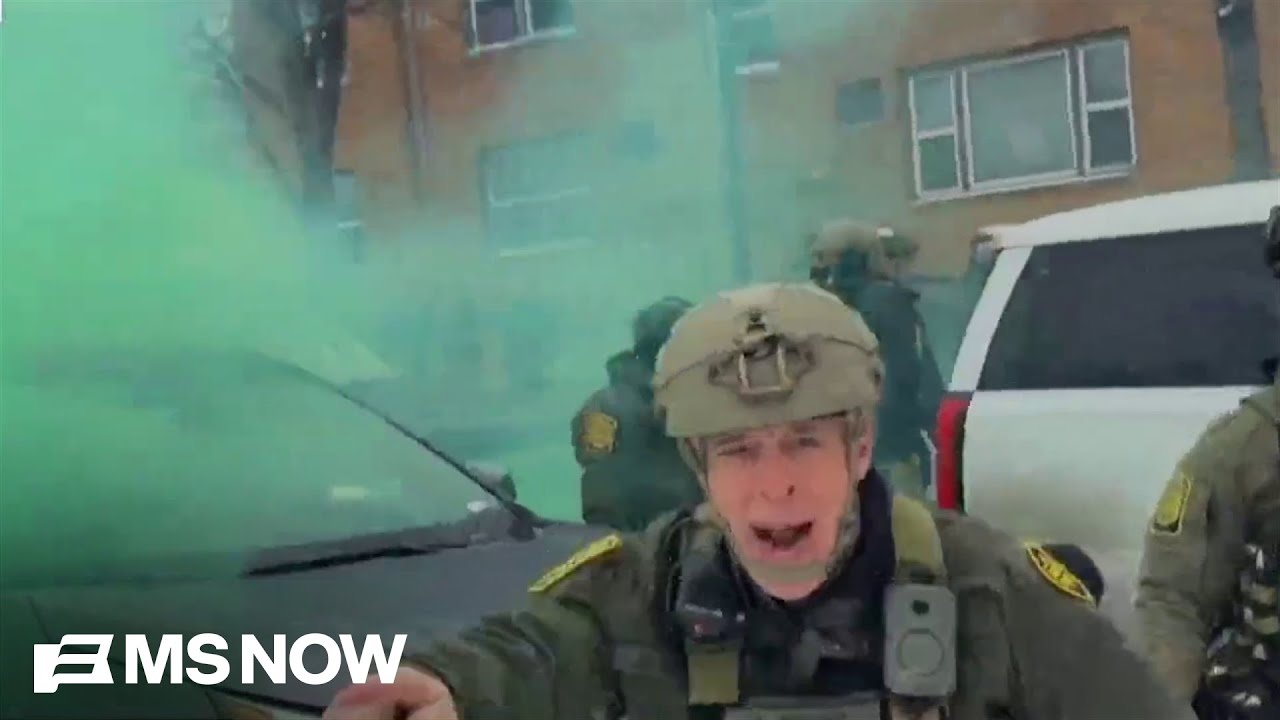 ‘Like a warlord’: New footage emerges of Greg Bovino, ICE agents throwing tear gassing protestors