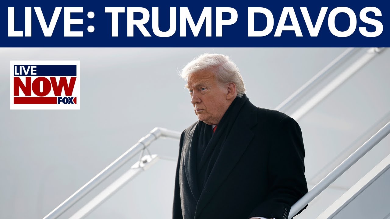 LIVE SOON: Trump addresses World Economic Forum amid Greenland tensions