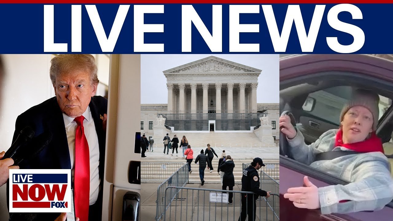 LIVE: Trump-Iran latest, SCOTUS rulings, MN ICE shooting lawsuit, Trump Detroit 12:30PM ET & more