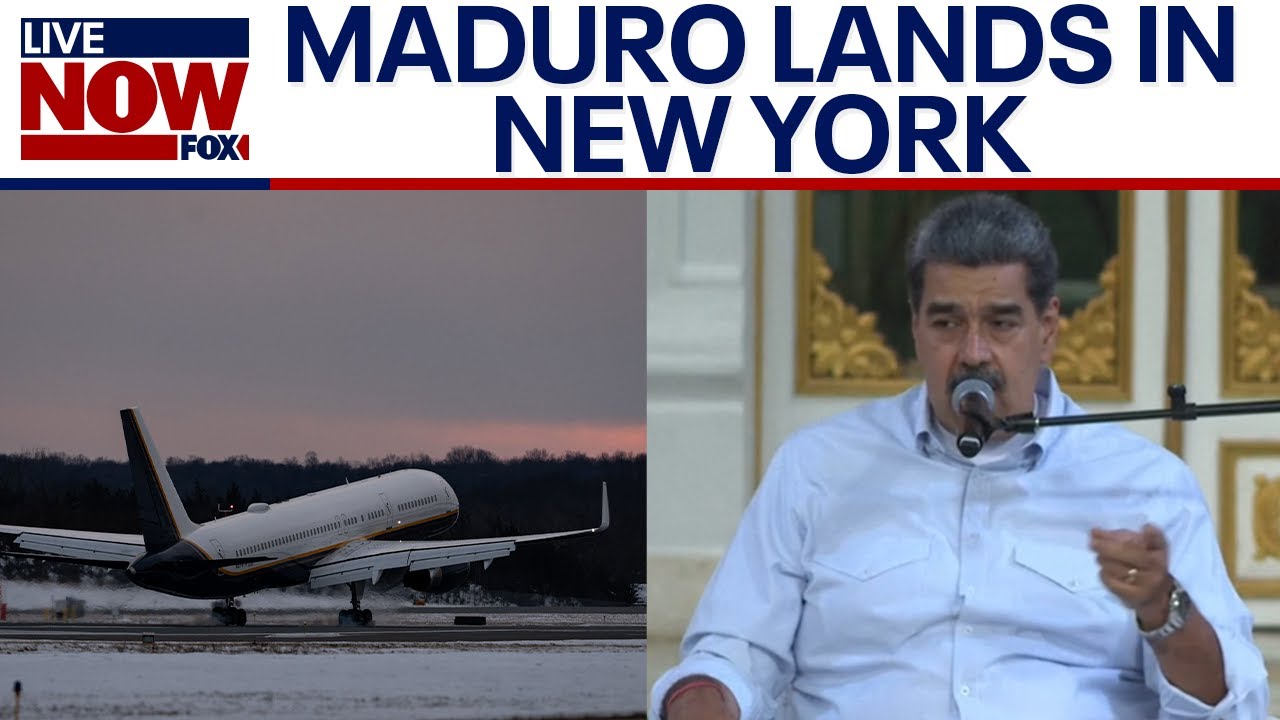 Maduro arrives in New York City after U.S. capture