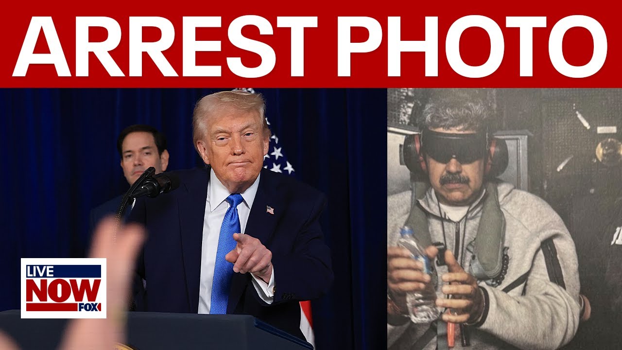 Maduro captured: Trump shares first photo of Venezuela’s leader in US custody