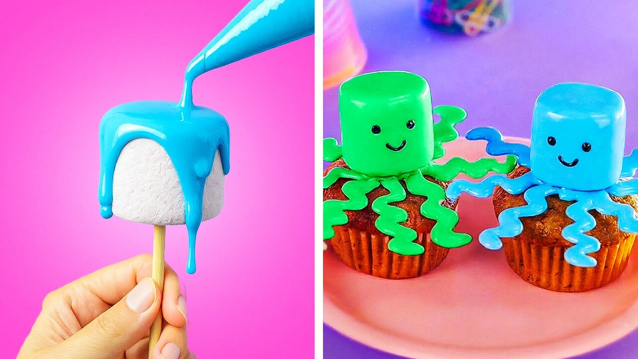MAGICAL RAINBOW HACKS! ✨ How To Make Colorful Food! 🎨