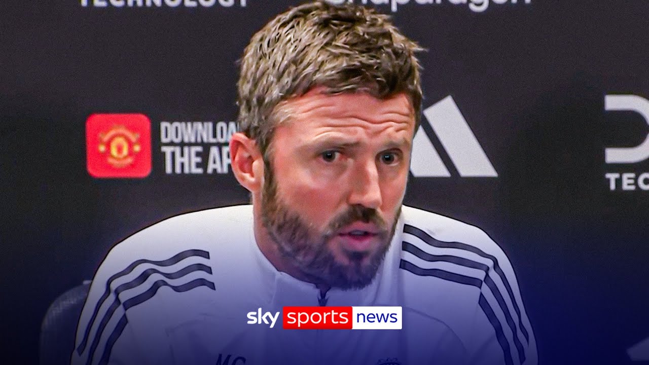 Michael Carrick’s first full press conference ahead of Manchester derby