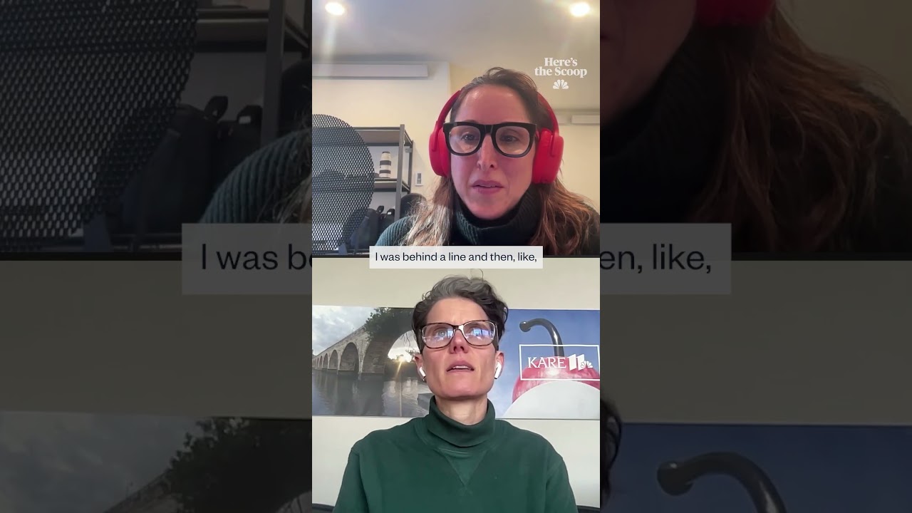 Minneapolis journalist emotionally recounts being pepper-sprayed