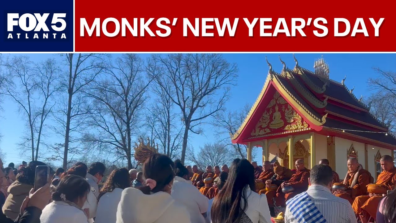 Monks depart Atlanta on New Year’s Day | FOX 5 News
