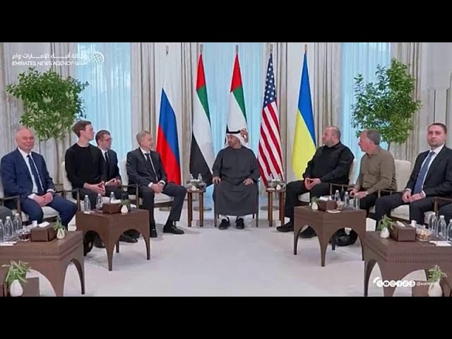 More talks expected next week after Ukraine, Russia and US conclude Abu Dhabi meeting