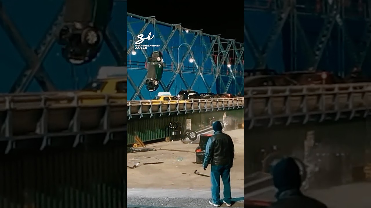 Movie Car Stunts 💥 #fire #behindthescenes #action