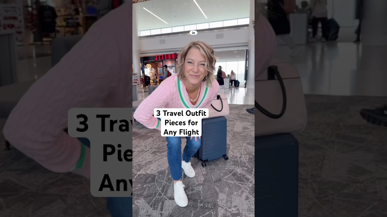 My 3 Travel Outfit Pieces I Wear for Any Flight or Trip #traveloutfits
