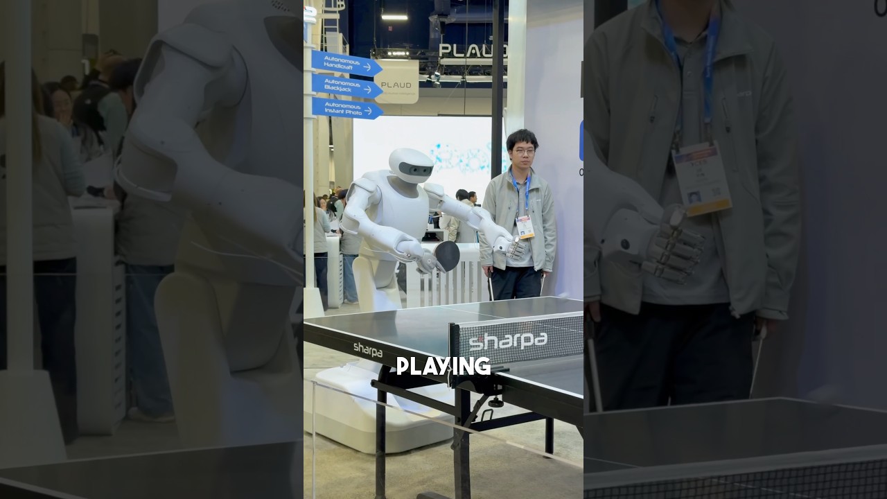 My biggest takeaway from CES — robots and AI are taking over!!!!!