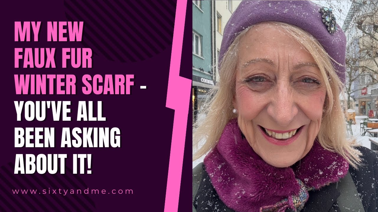 My New Faux Fur Winter Scarf – You’ve All Been Asking About It!