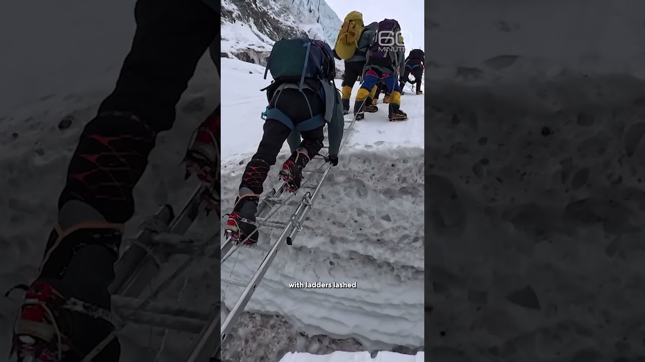 Navigating Everest’s deadliest terrain #shorts