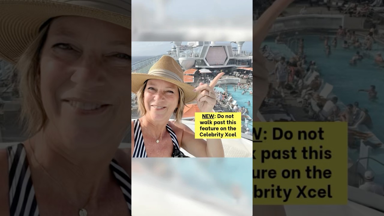 NEW Cruise Feature on Celebrity Xcel Ship to Not Miss #celebritycruises #traveltips