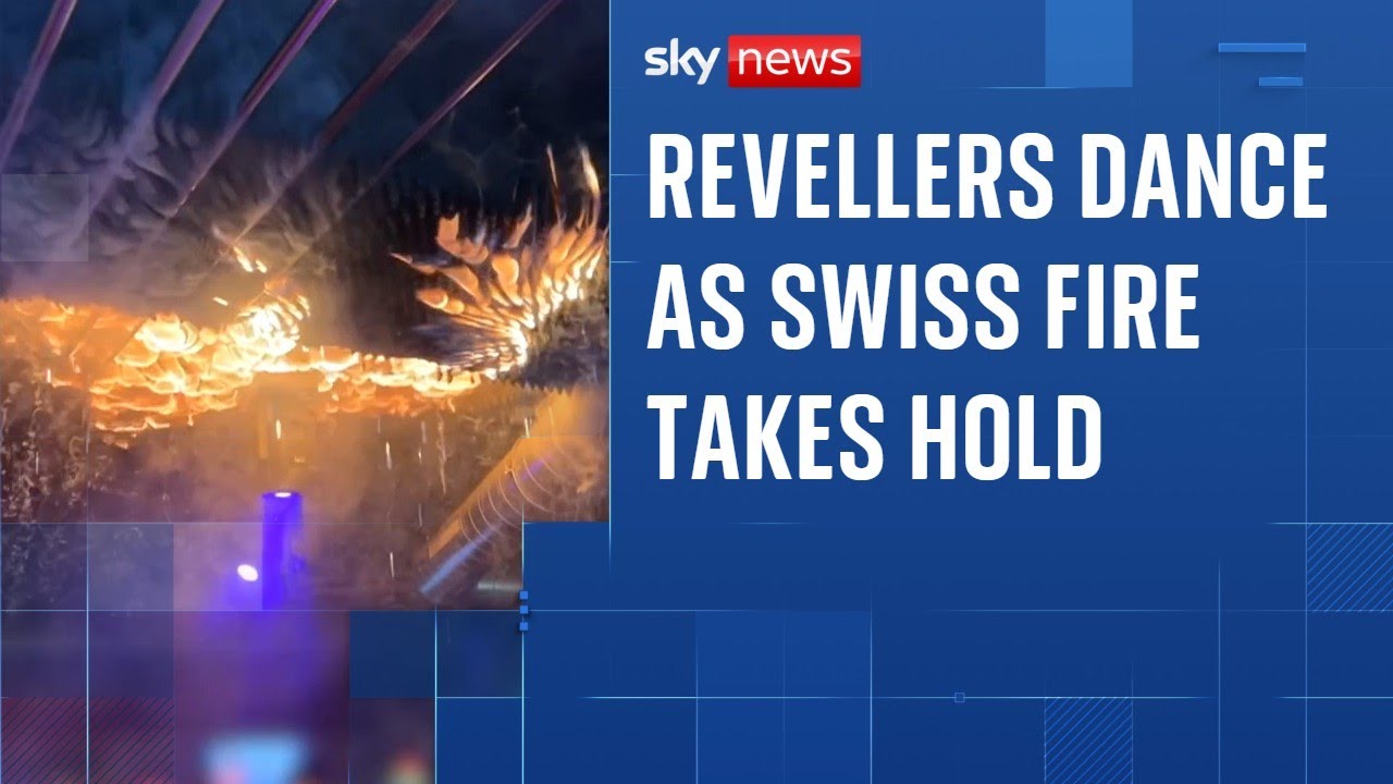 New video shows fire spreading across ceiling of Swiss bar