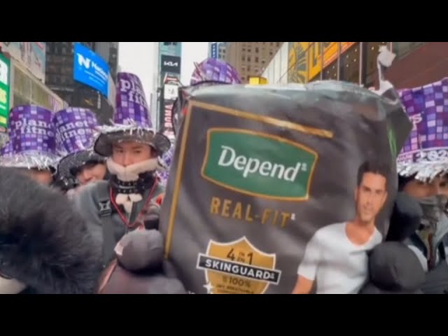 New Year’s Eve Ball Drop Diaper Madness