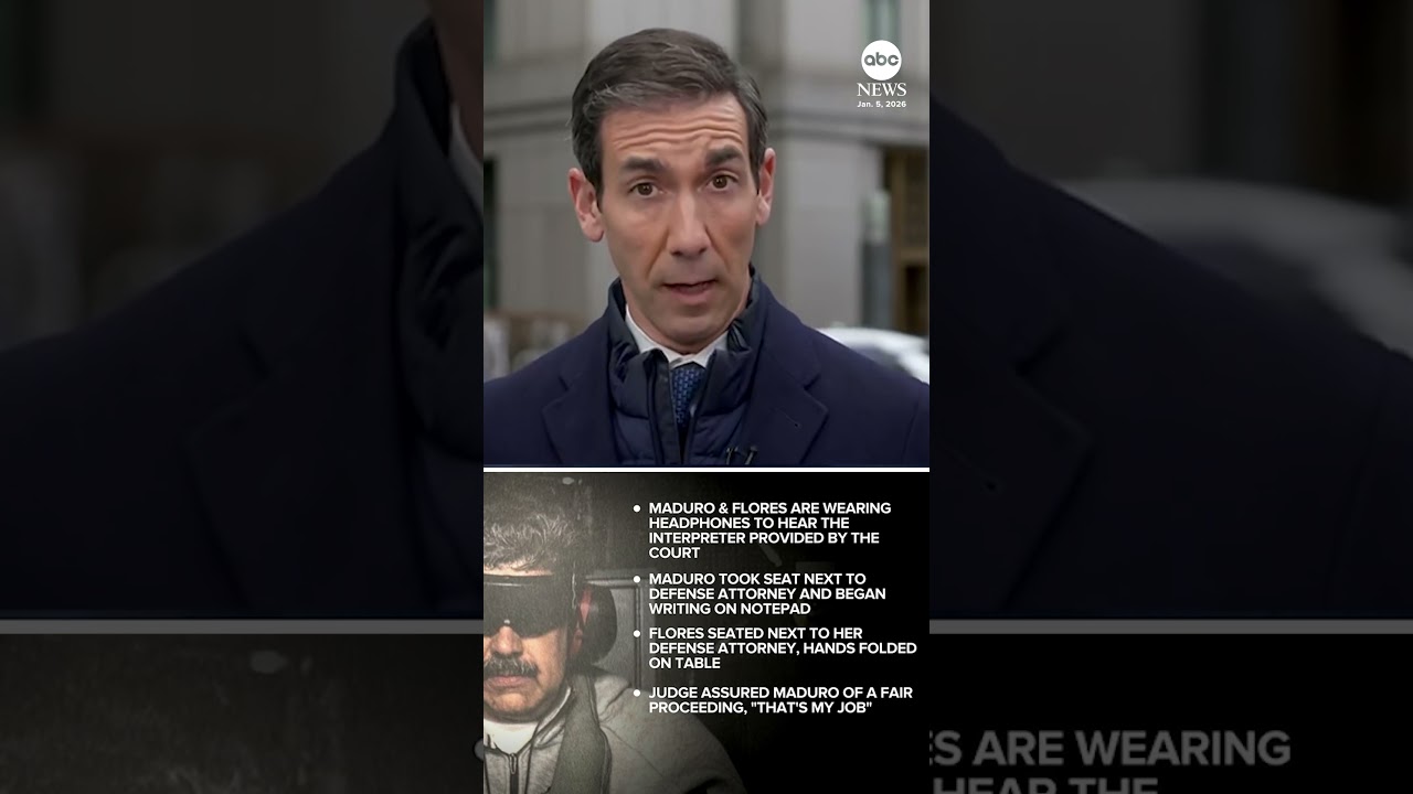 Nicolas Maduro pleads not guilty to federal charges