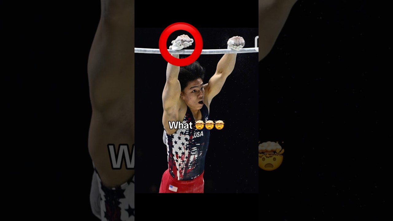 No handed catch 🤯#gymnastics #gymnast #olympics #sports #olympic #sport #save #calisthenics #stunt