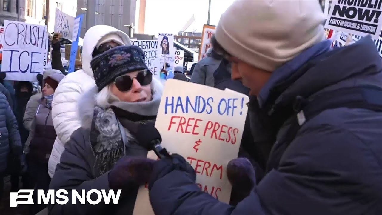 NOW: Massive anti-ICE protests in Minneapolis