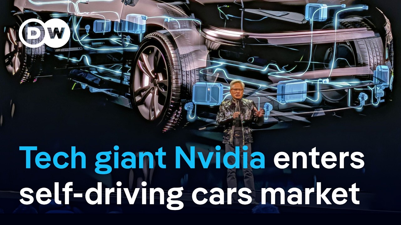 Nvidia unveils AI model for self-driving cars | DW News