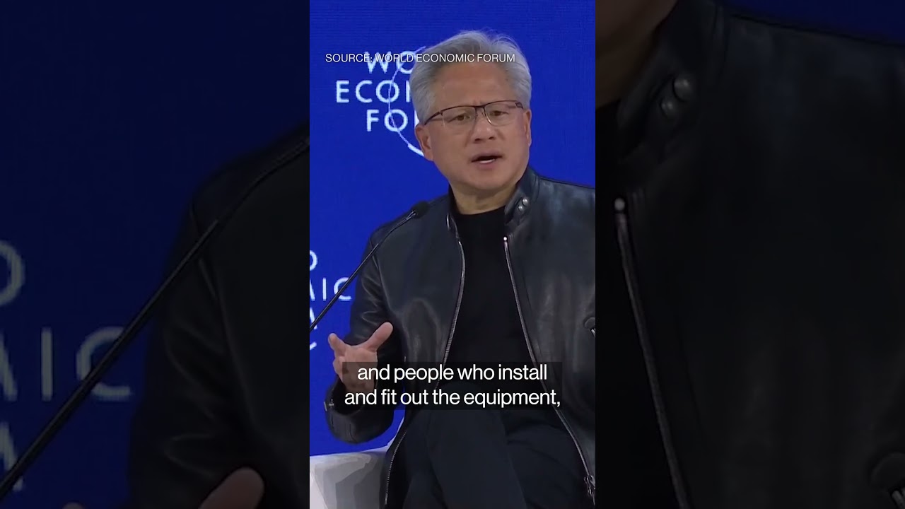 #Nvidia’s Huang says trillions needed in investment for #AI infrastructure #Davos #WEF2026