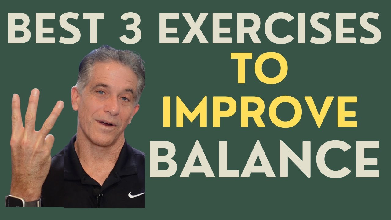 Over 60? Best 3 Exercises to Improve Balance!