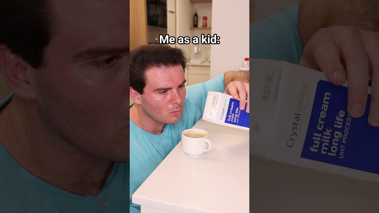 Parents When Kids Make A Big Mess Now VS Me Making A Small Mess Then.