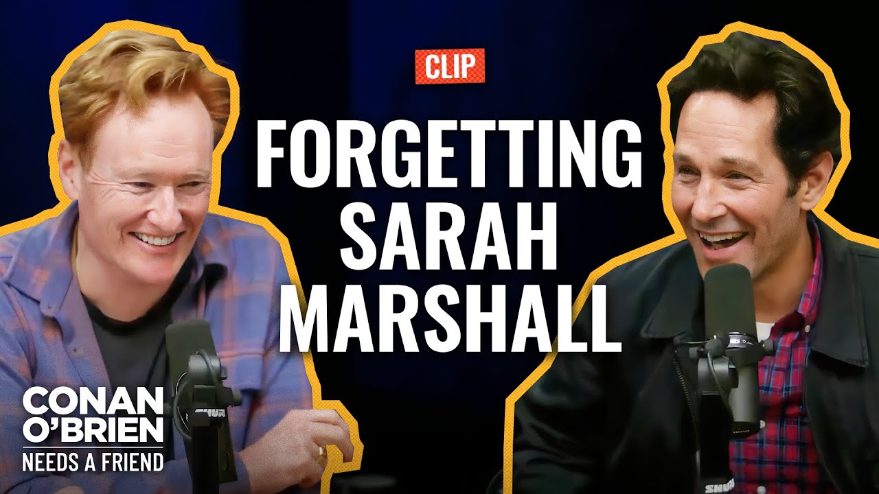 Paul Rudd Couldn’t Get Will Ferrell To Break On “Anchorman” | Conan O’Brien Needs A Friend