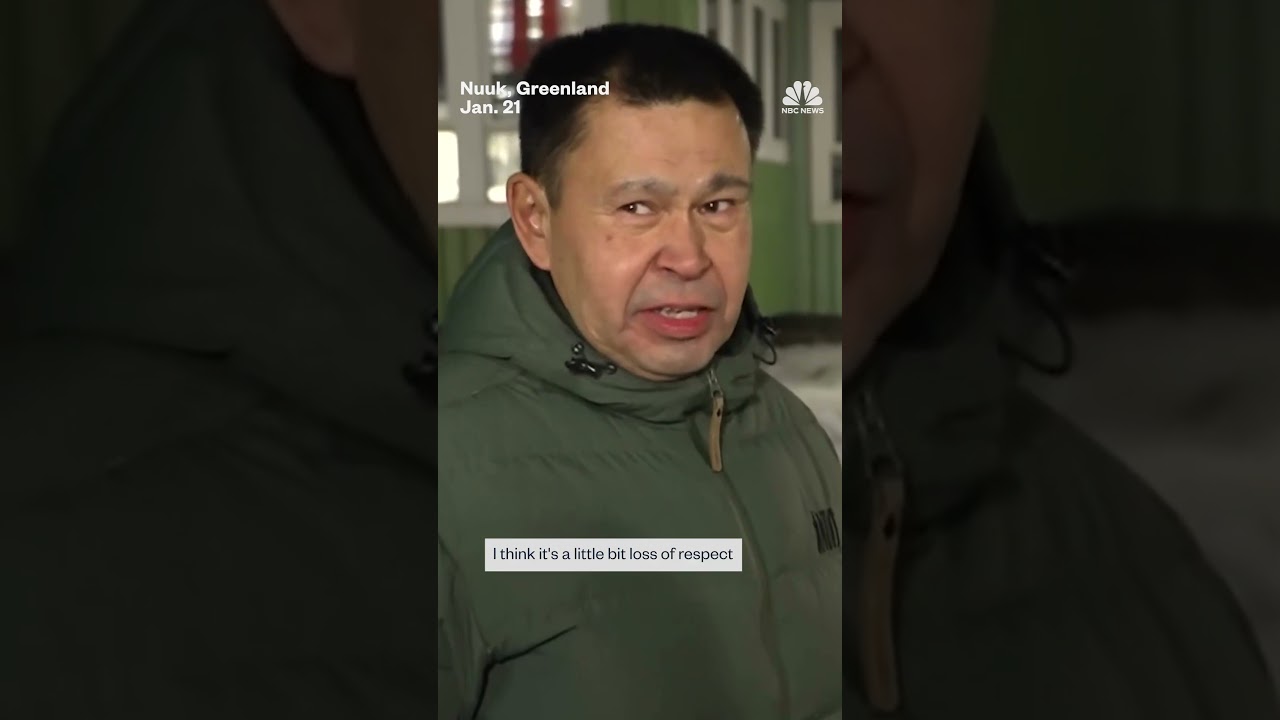 People in Greenland react to Trump’s takeover attempts