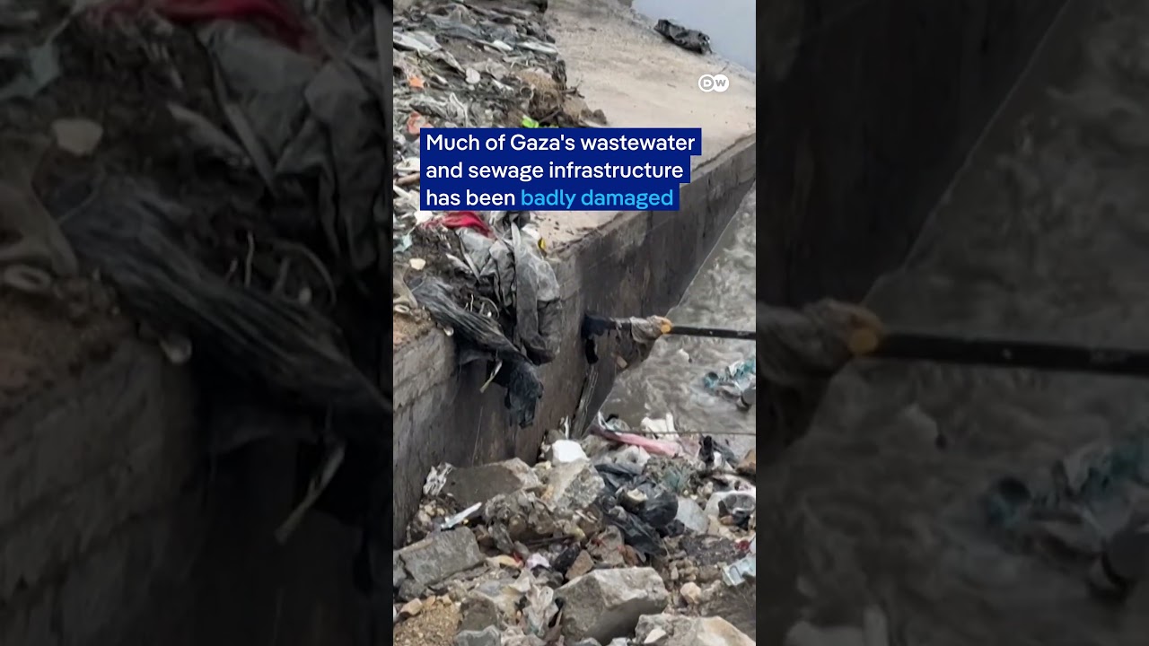Piles of waste in Gaza pose ‘ticking bomb’ | DW News