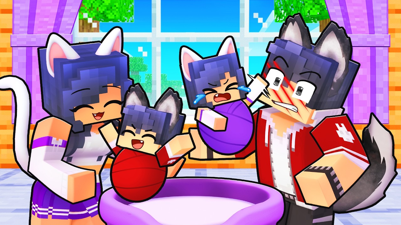 PREGNANT with PET TWINS in Minecraft!