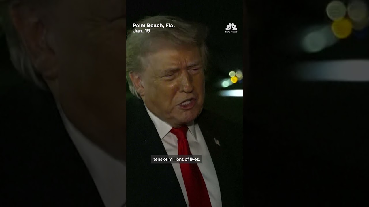 President Trump: ‘I don’t care about the Nobel Prize’