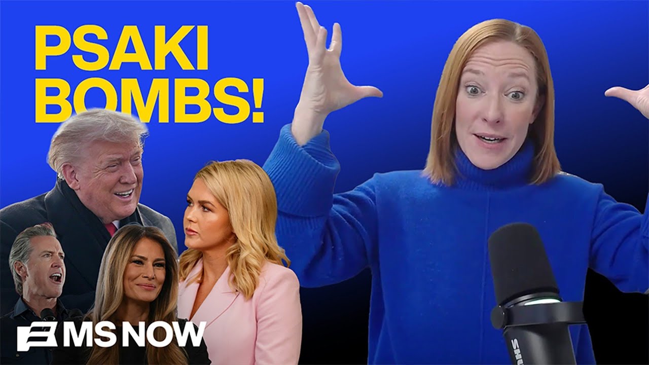 PSAKI BOMBS! Melania’s Doc / Trump’s ‘Daddy’ / Newsom’s ‘Knee Pads’ Attack / Leavitt Caught on Tape