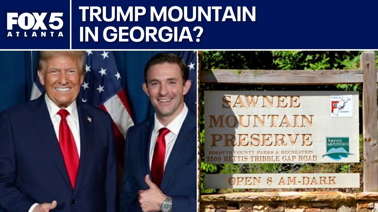 Push to rename Georgia mountain after Trump, change state flower and more